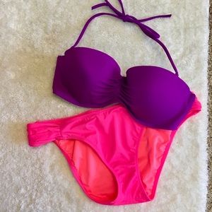 Victoria’s Secret neon bikini 👙 size 34D // L